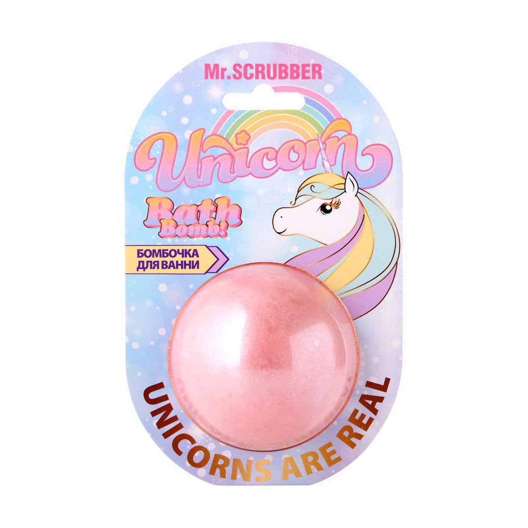 Бомбочка для ванни Mr.Scrubber Unicorn Bath Bomb, 200 г